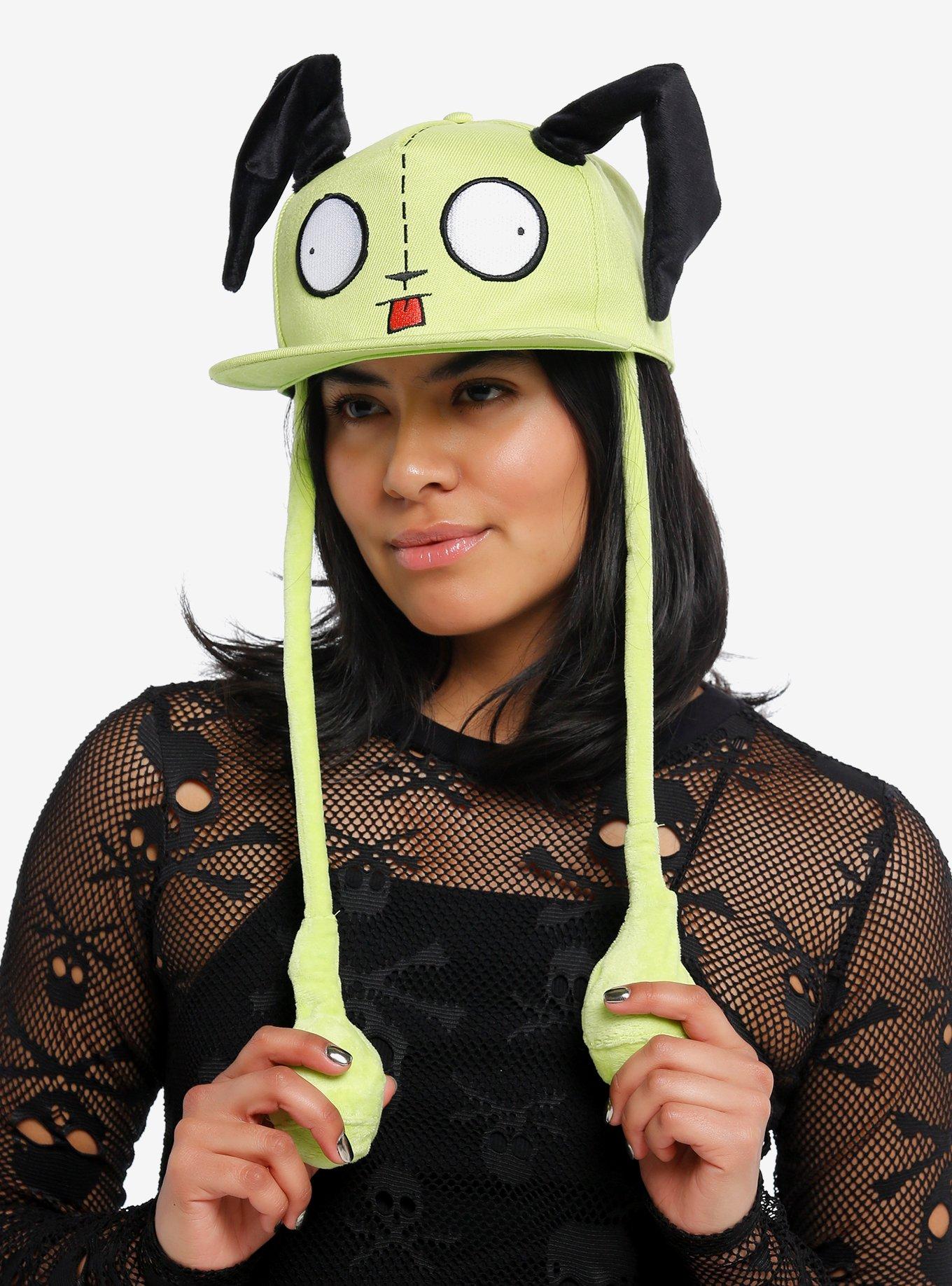 Invader Zim GIR Moving Ears Tassel Snapback Hat, , hi-res