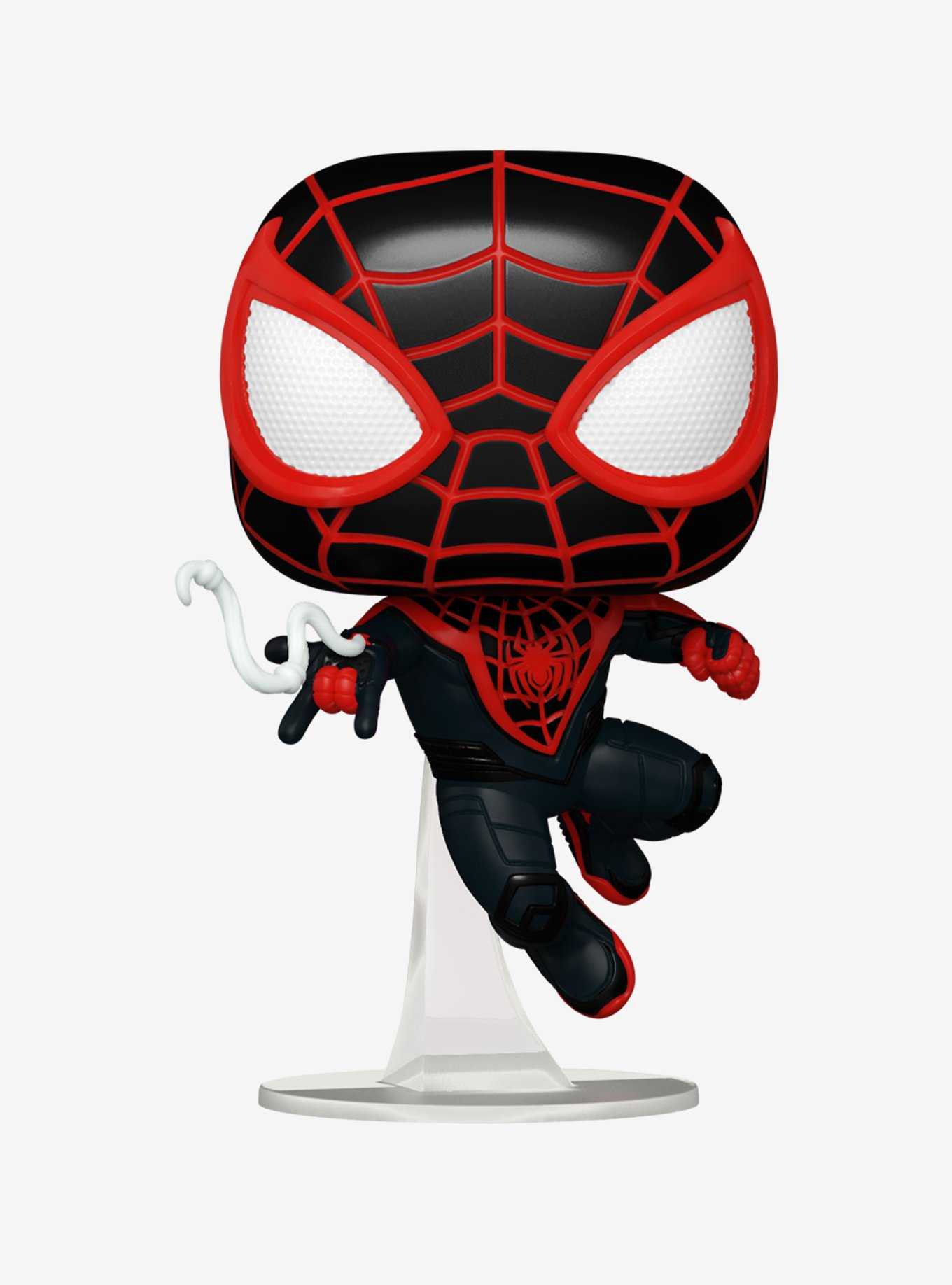 Funko Marvel Spider-Man 2 Pop! Miles Morales (Upgraded Suit) Vinyl Bobble-Head Figure, , hi-res