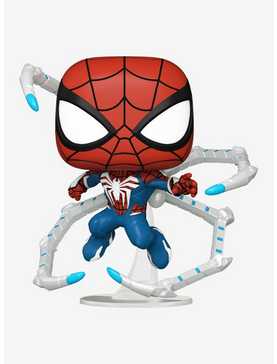 Funko Marvel Spider-Man 2 Pop! Peter Parker (Advanced Suit 2.0) Vinyl Bobble-Head Figure, , hi-res