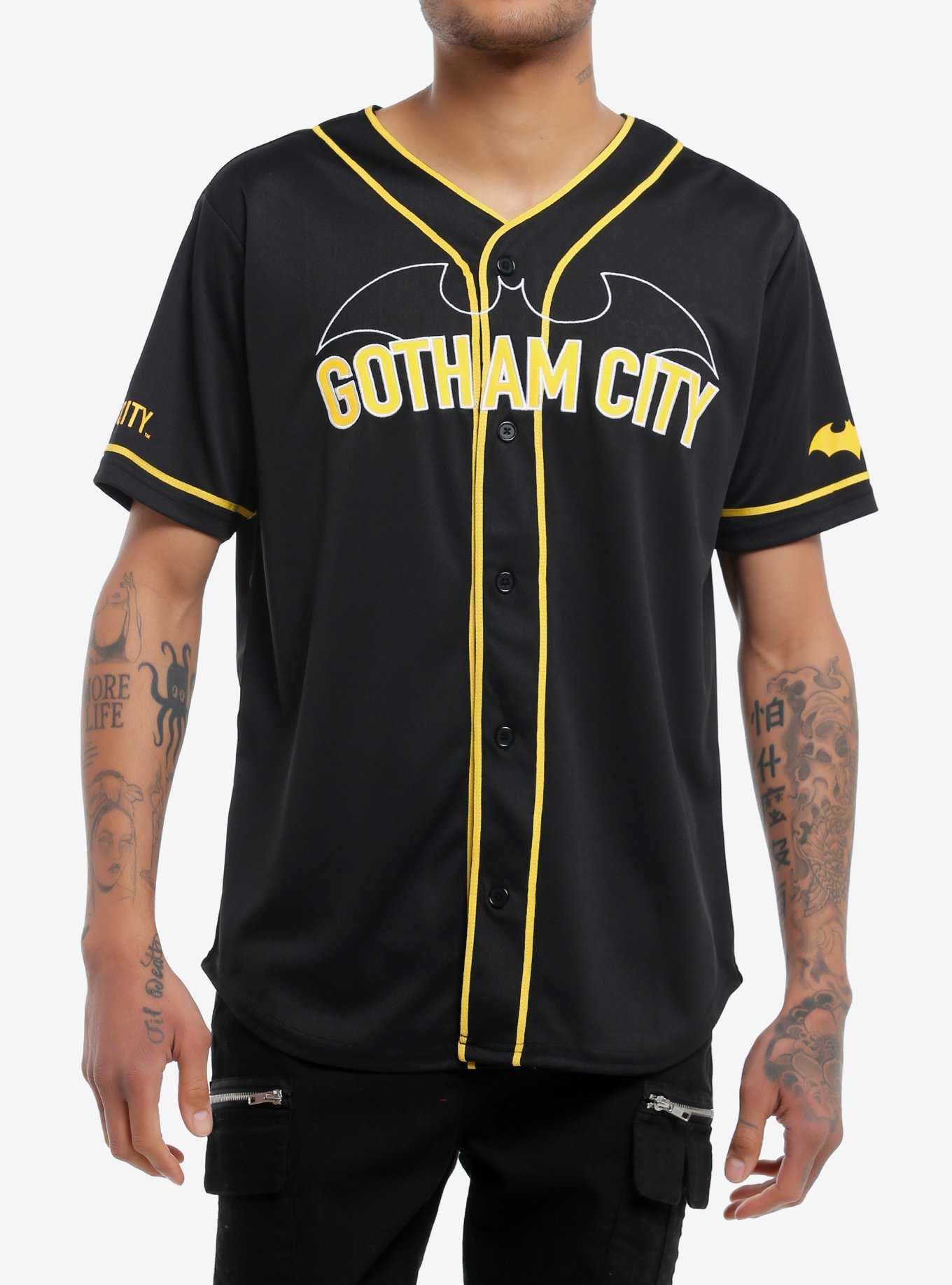 DC Comics Batman Baseball Jersey, , hi-res