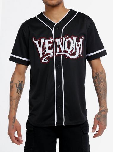 Marvel Venom Face Baseball Jersey | Hot Topic