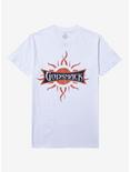 Godsmack Logo Boyfriend Fit Girls T-Shirt, BRIGHT WHITE, hi-res