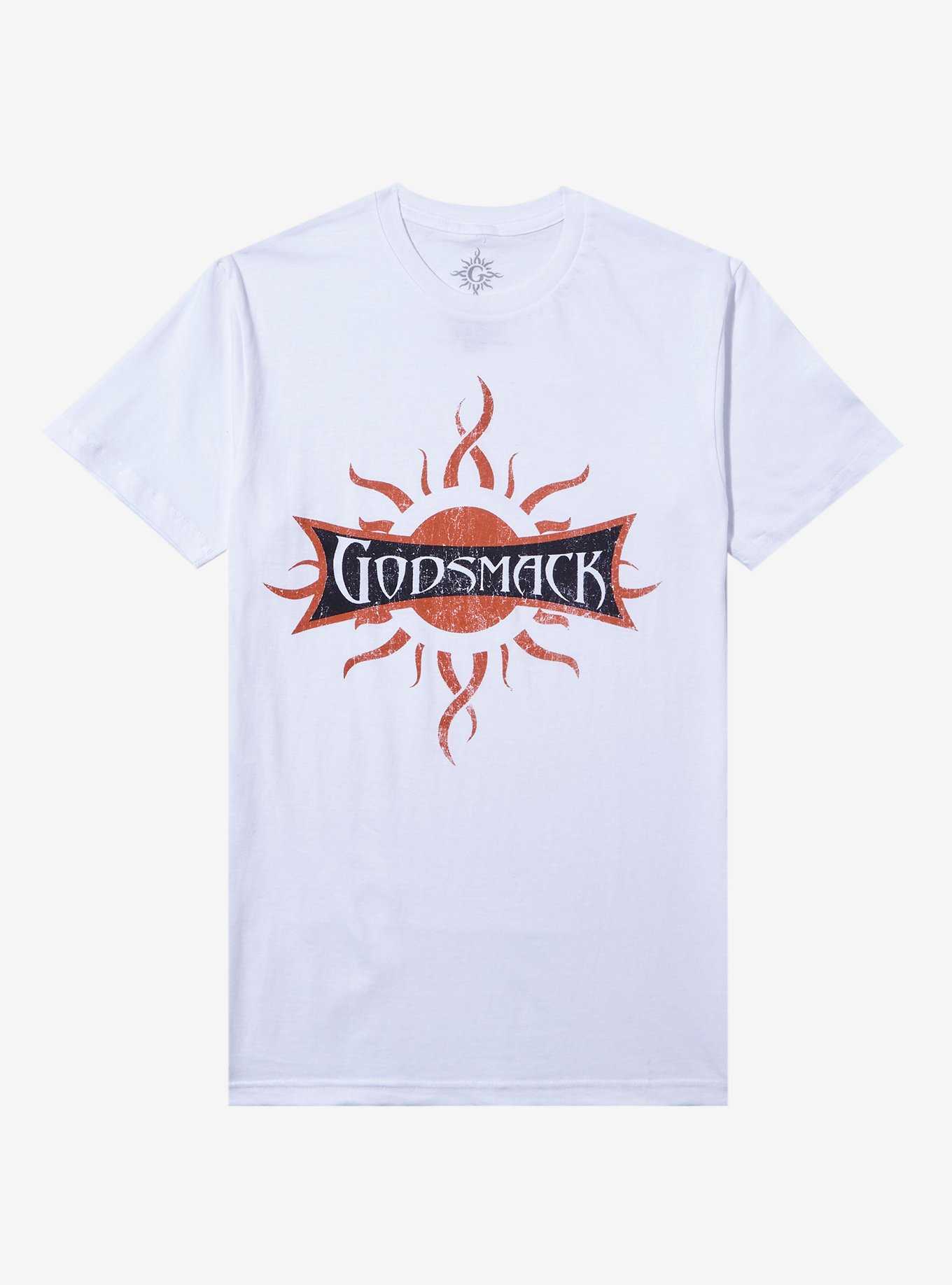 Godsmack Logo Boyfriend Fit Girls T-Shirt, , hi-res