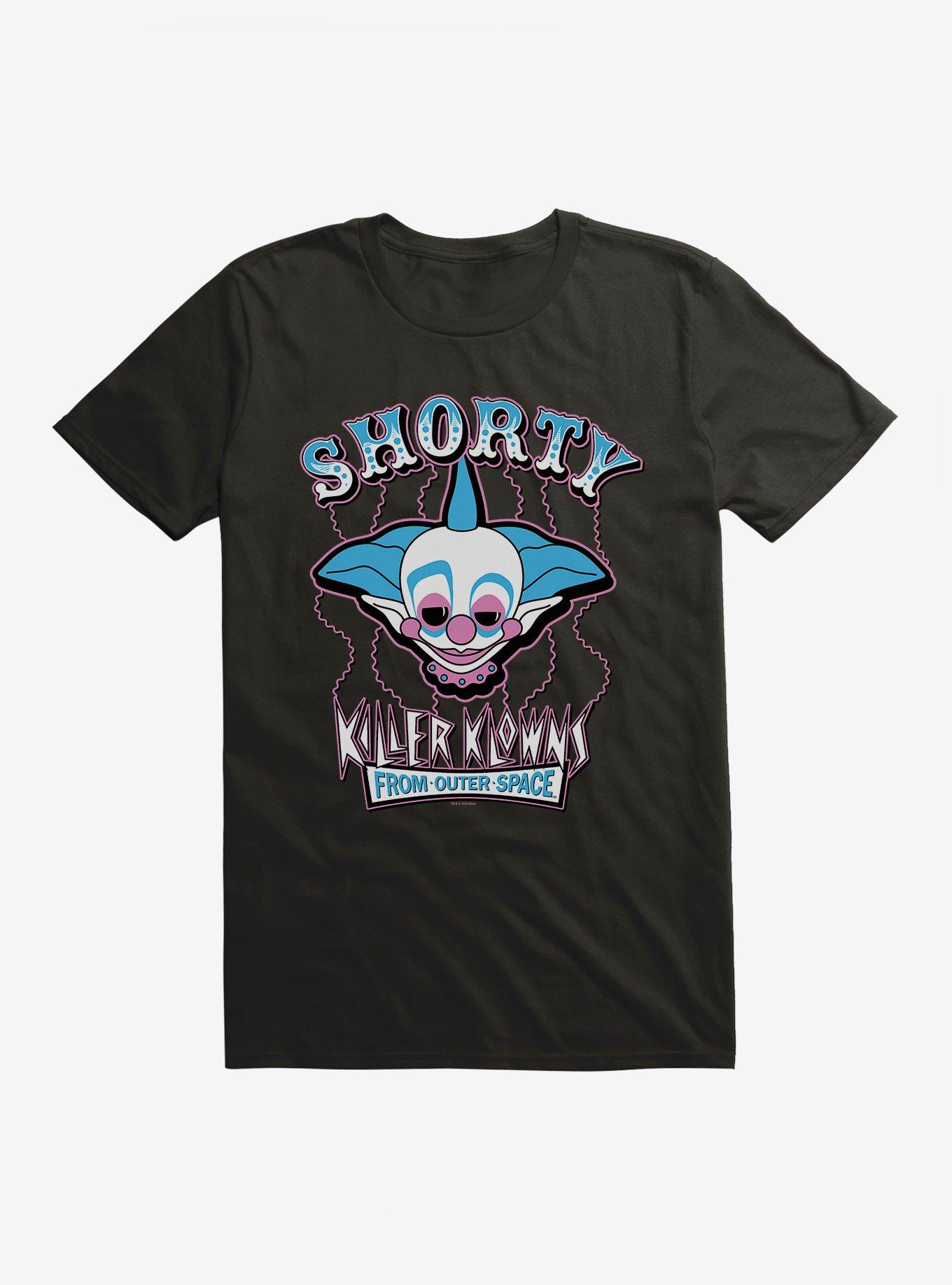 Killer Klowns From Outer Space Shorty T-Shirt, BLACK, hi-res