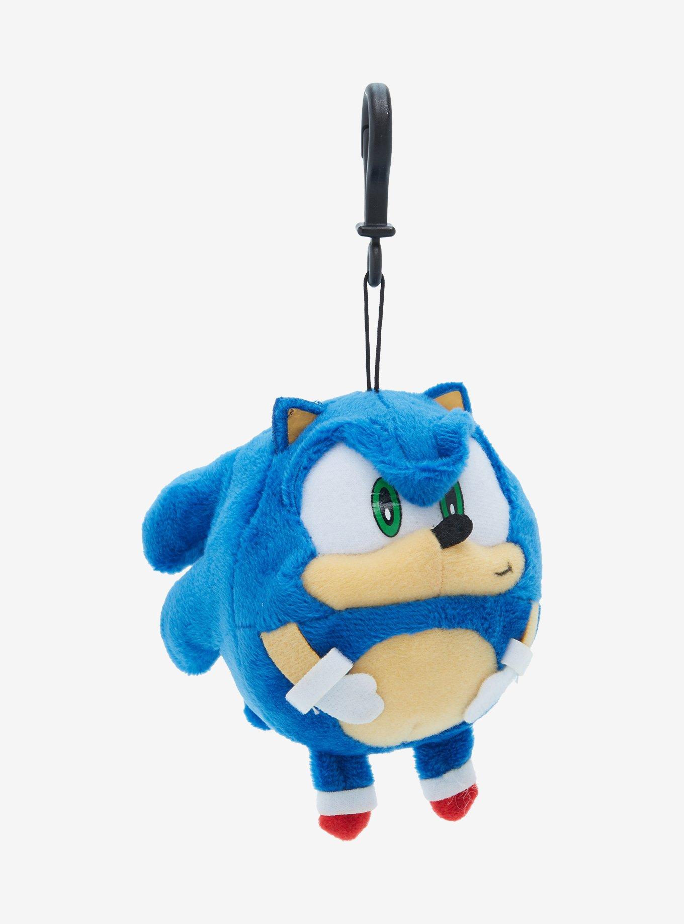 Sonic The Hedgehog Ball Plush Key Chain