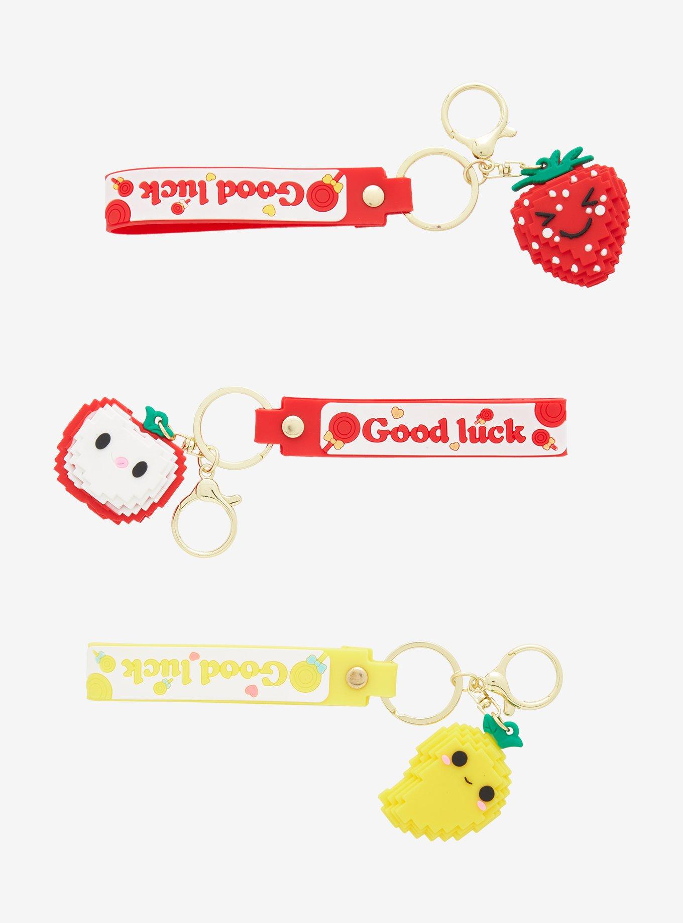 Block Fruit Assorted Blind Key Chain, , hi-res