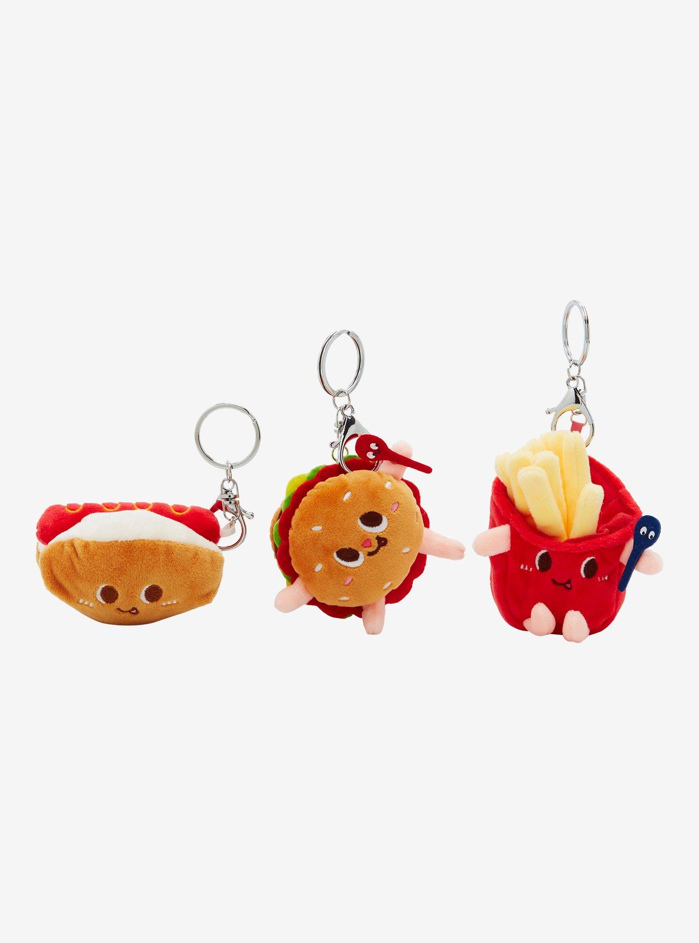 Fast Food Assorted Blind Plush Key Chain, , hi-res