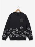 Star Wars Sith Floral Embroidered Crewneck - BoxLunch Exclusive, BLACK, hi-res