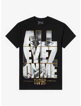 Tupac All Eyez On Me Foil Print T-Shirt, , hi-res