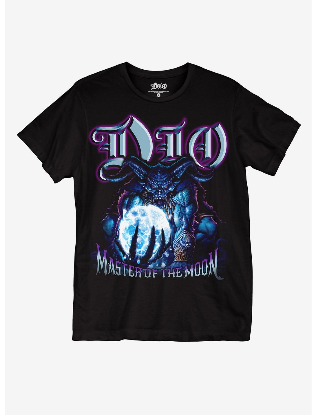 Dio Master Of The Moon Album Art T-Shirt, BLACK, hi-res