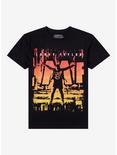 Corey Taylor Pentagram Portrait T-Shirt, BLACK, hi-res