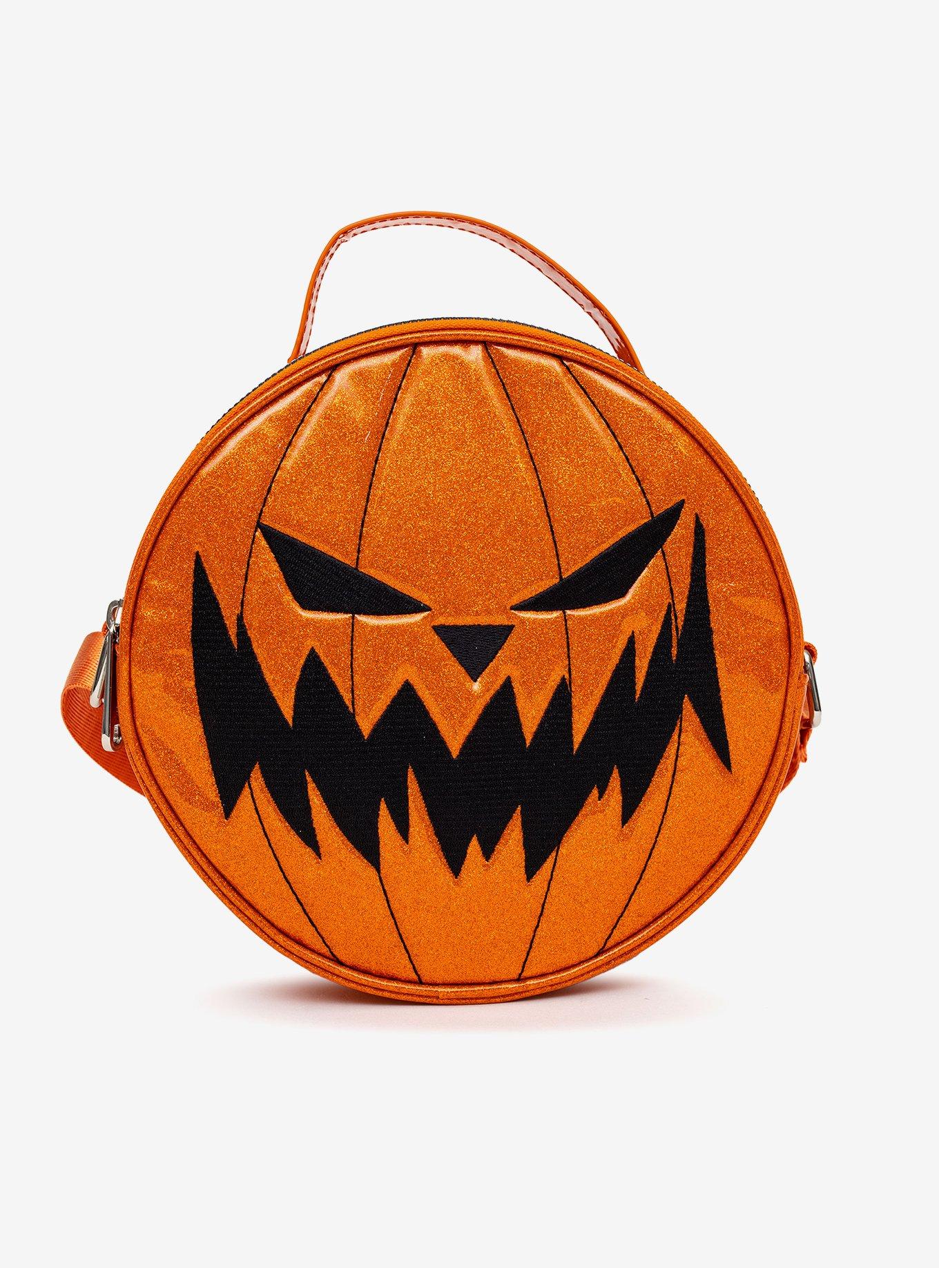 Halloween Pumpkin Shoulder Bag - Novelty Fashion Chain Crossbody Purse