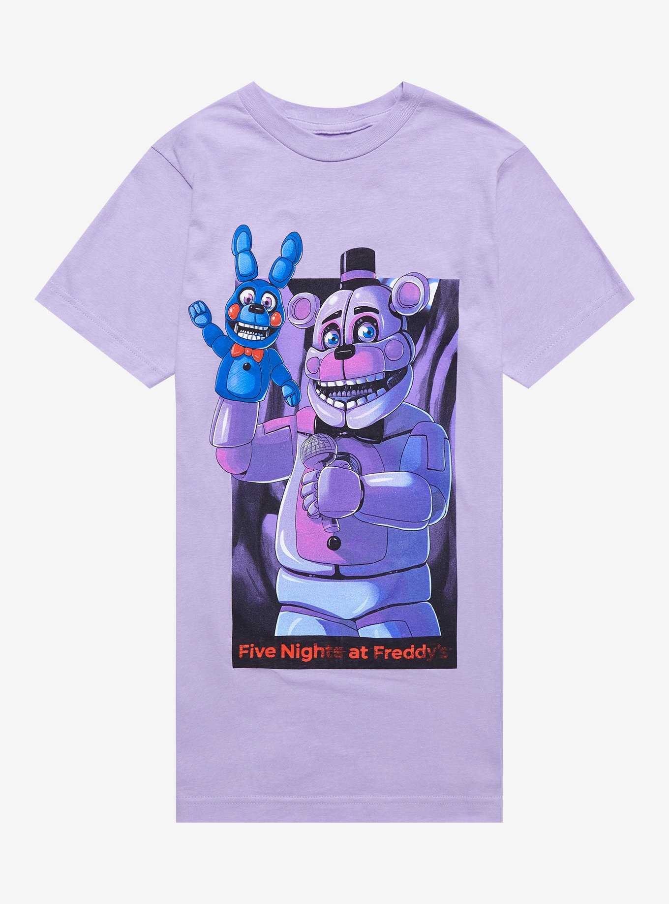 Five Nights At Freddy's Bonnie Hand Puppet Boyfriend Fit Girls T-Shirt, , hi-res