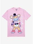 Five Nights At Freddy's Chibi Glamrock Freddy Boyfriend Fit Girls T-Shirt, MULTI, hi-res