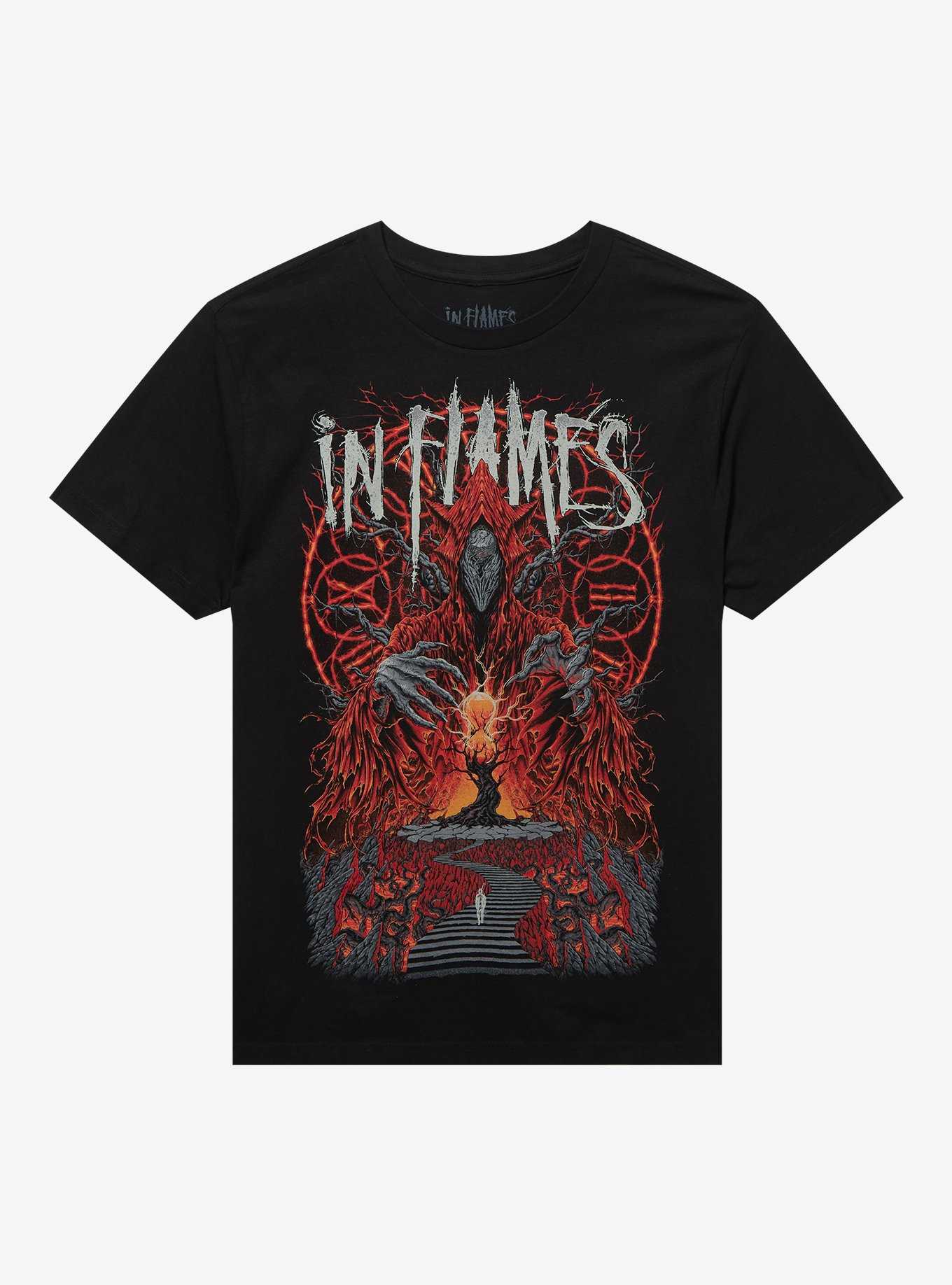 In Flames Demon Tree Of Death T-Shirt, , hi-res