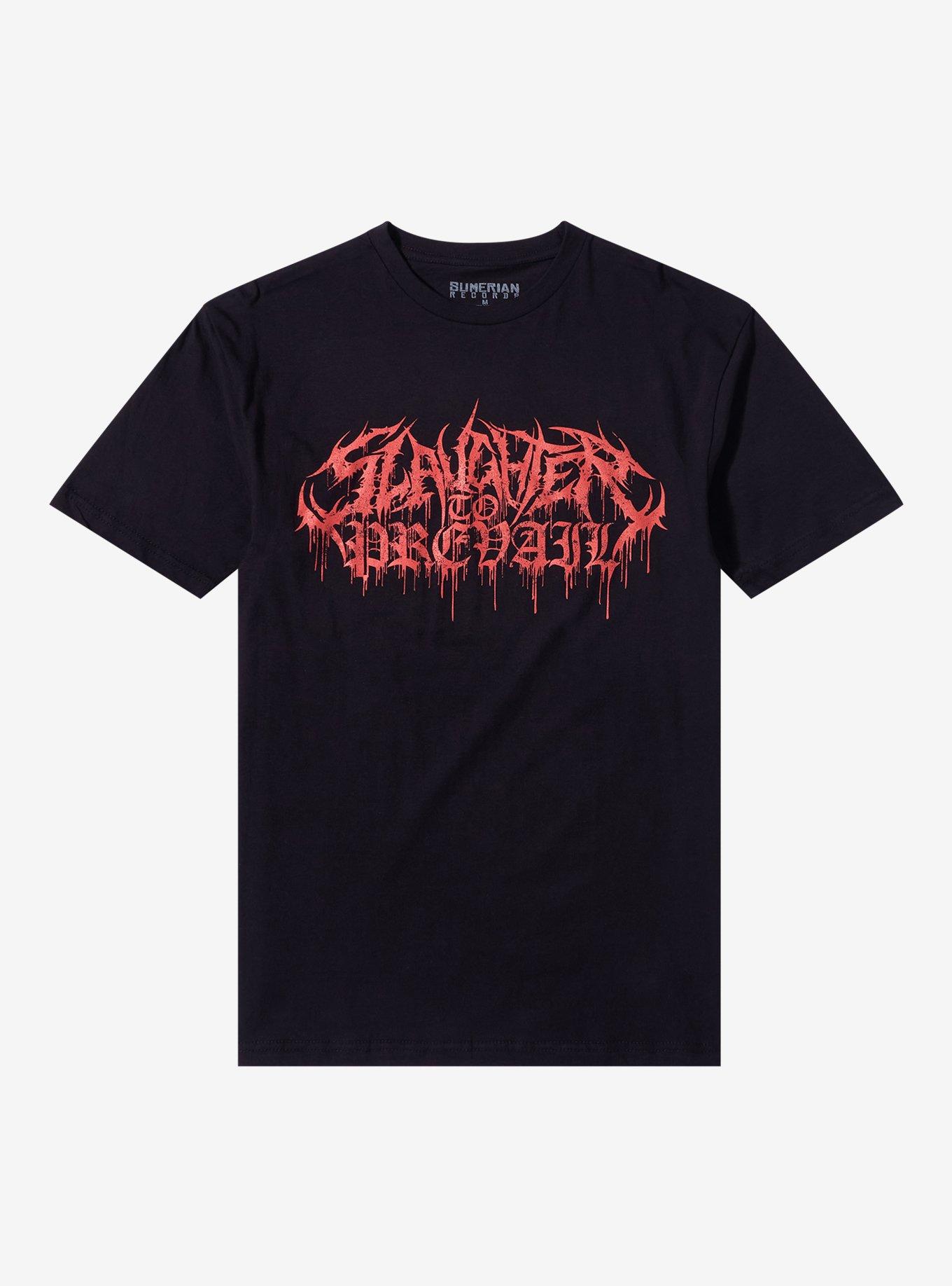 Slaughter To Prevail Dripping Logo T-Shirt | Hot Topic