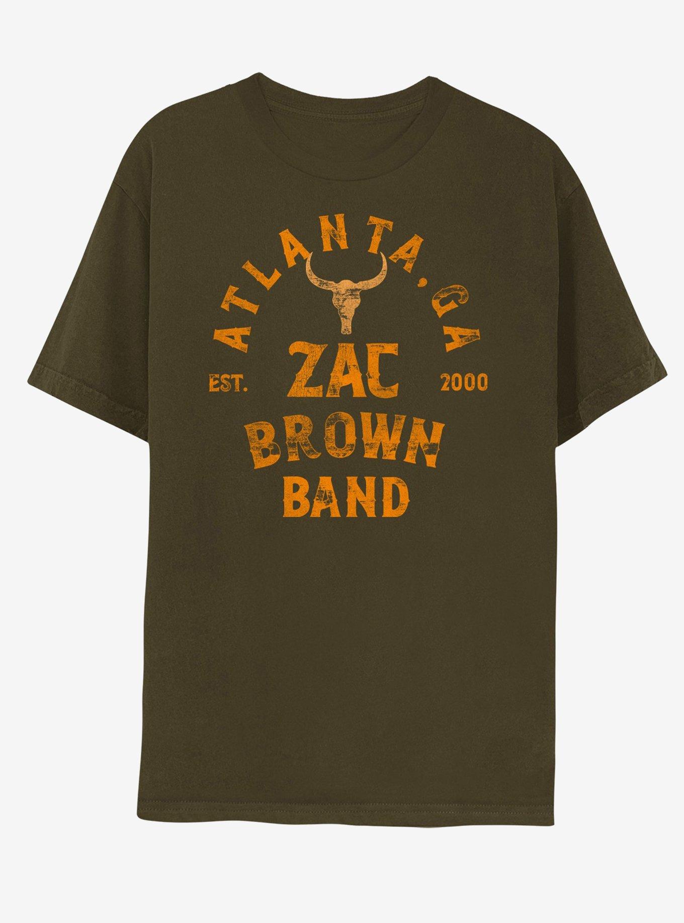 Zac Brown Band Atlanta T-Shirt, BROWN, hi-res