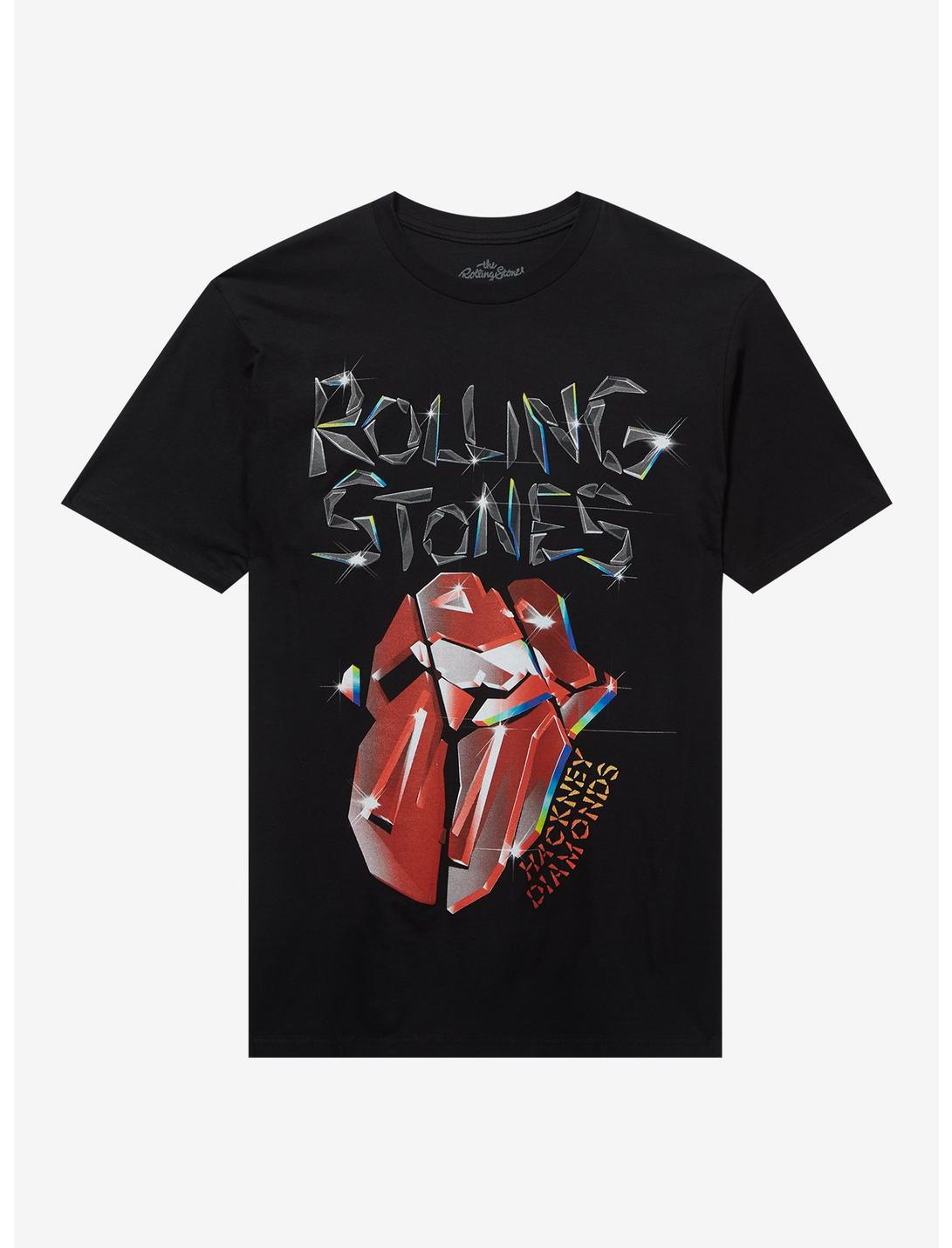 Rolling Stones Hackney Diamonds Tracklist T-Shirt, BLACK, hi-res