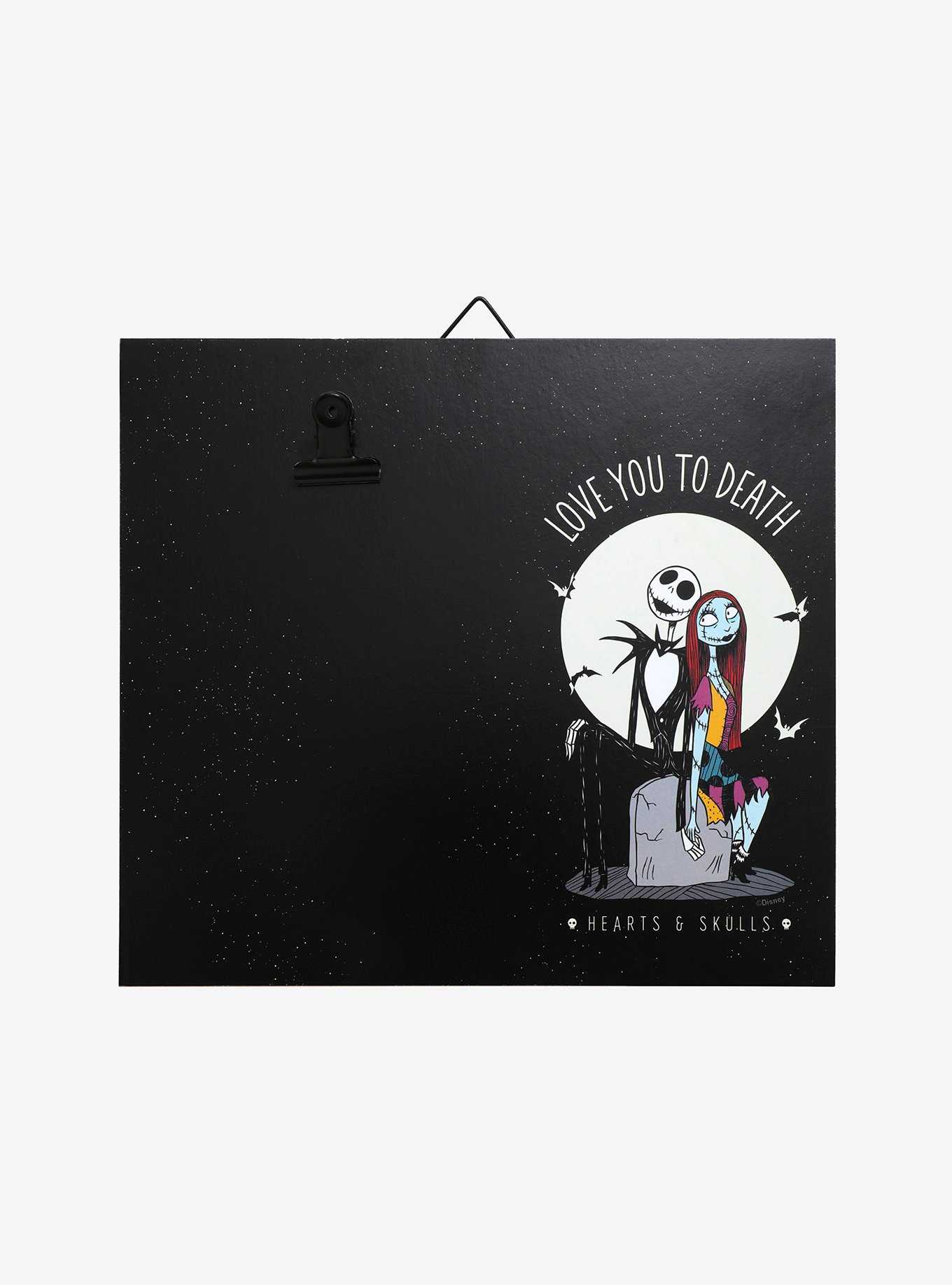 The Nightmare Before Christmas Jack & Sally Frame With Clip, , hi-res