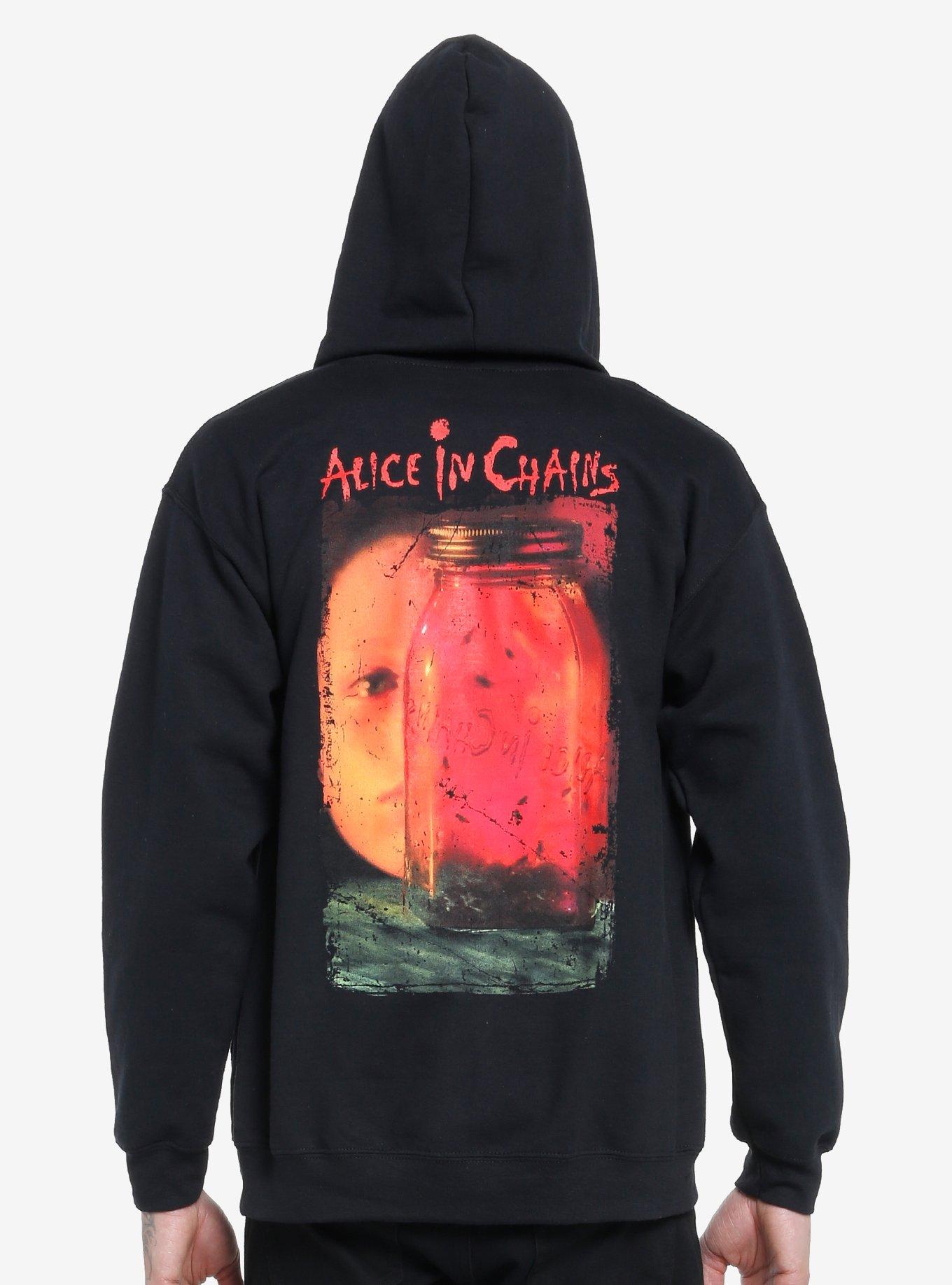 Alice in cheap chains zip hoodie