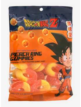 Dragon Ball Z Goku Peach Ring Gummy Candy Hot Topic Exclusive, , hi-res