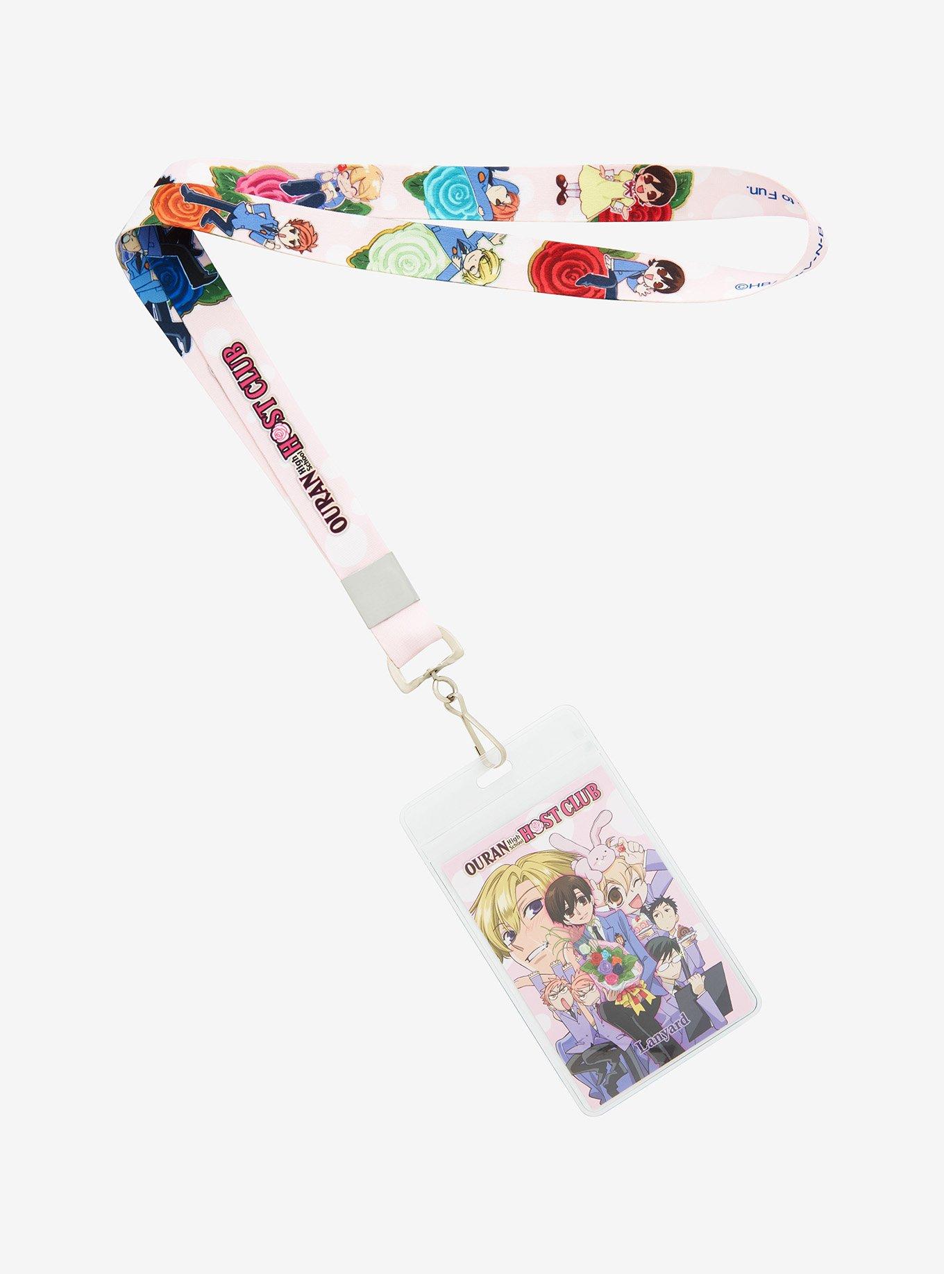 Ouran High School Host Club Chibi Lanyard, , hi-res