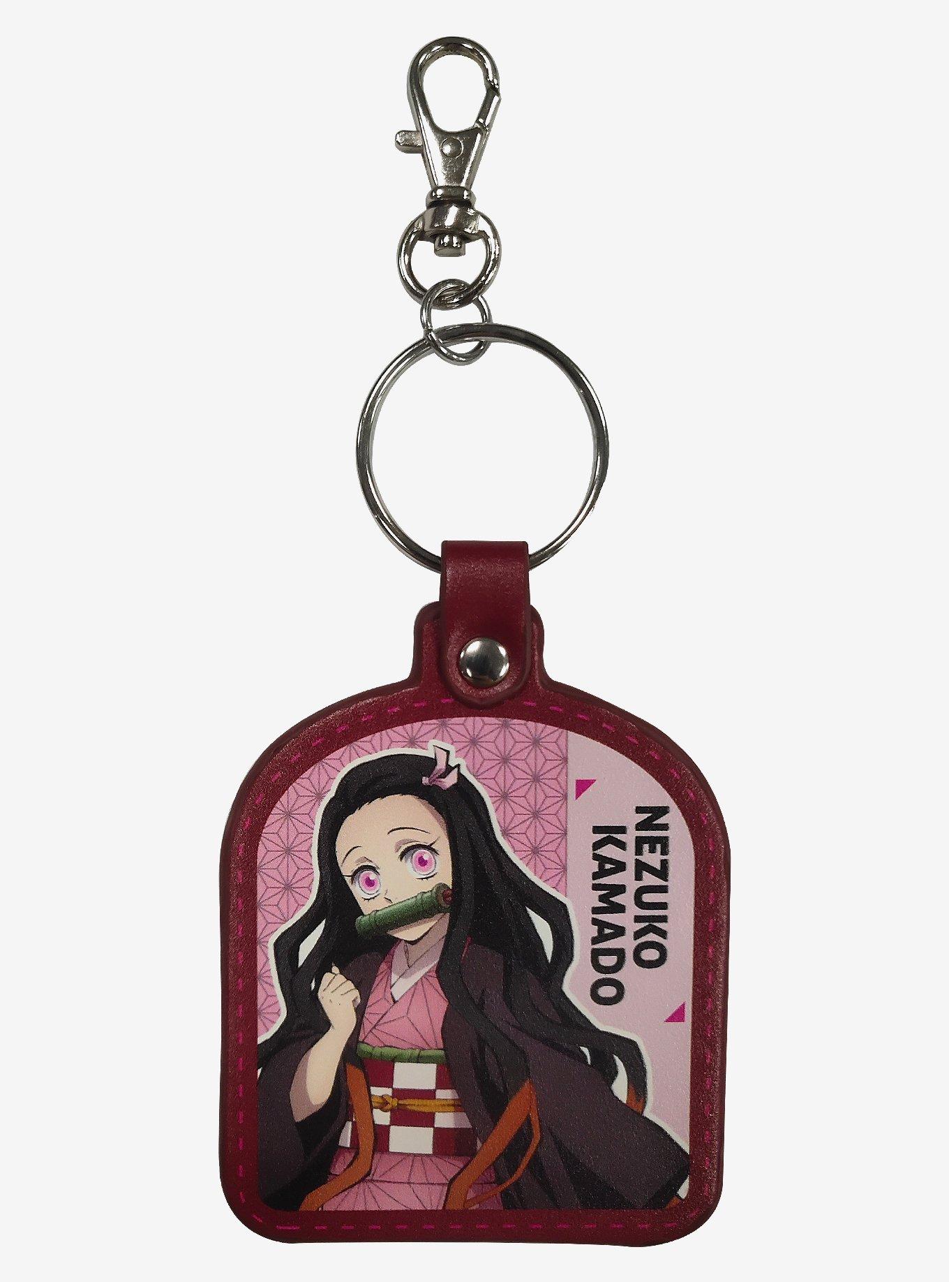 Demon Slayer: Kimetsu No Yaiba Nezuko Tag Key Chain, , hi-res