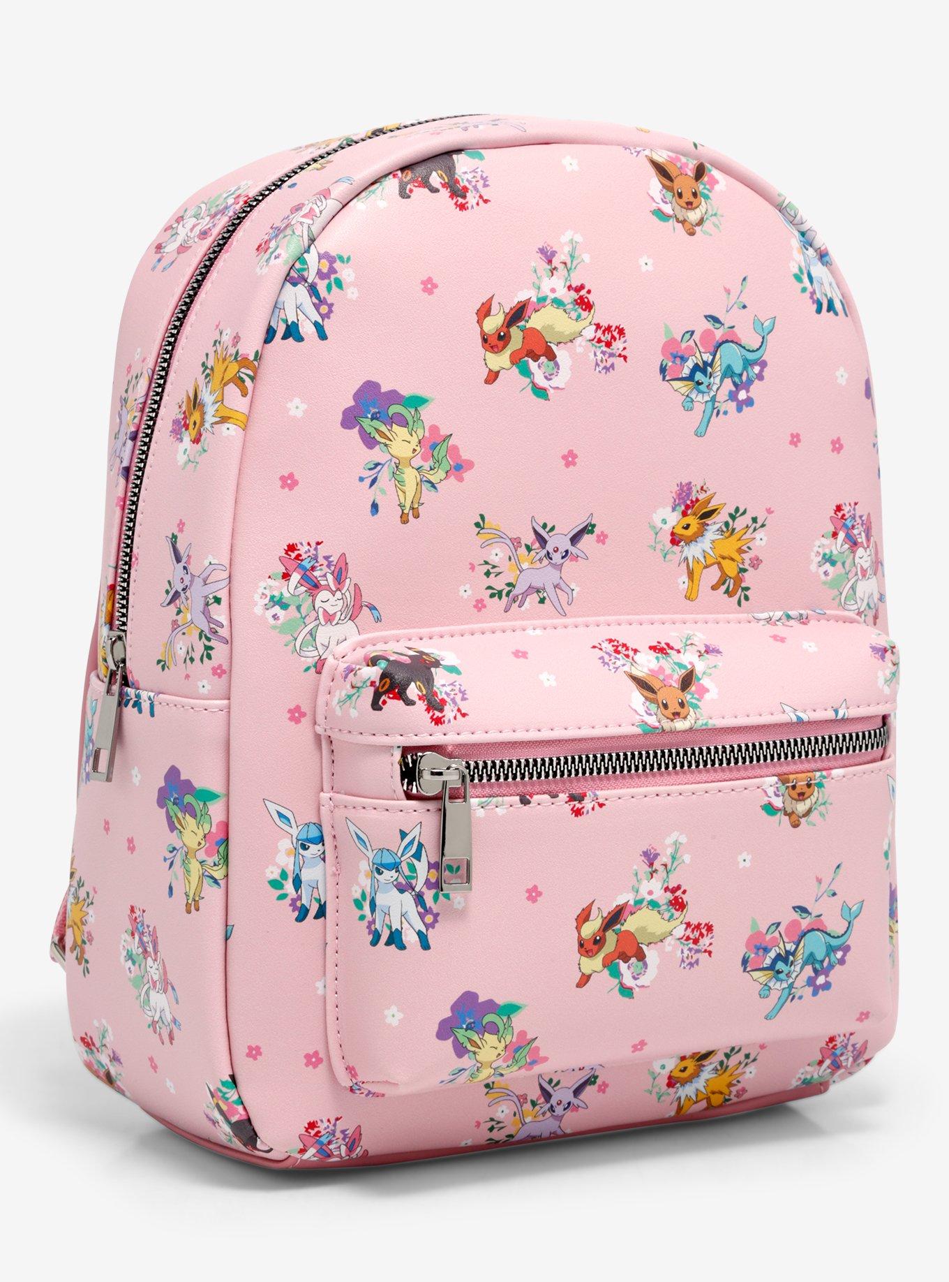Pokemon Eeveelution Flowers Mini Backpack