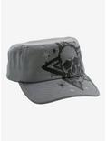 Grey Skull Star Cadet Hat, , hi-res