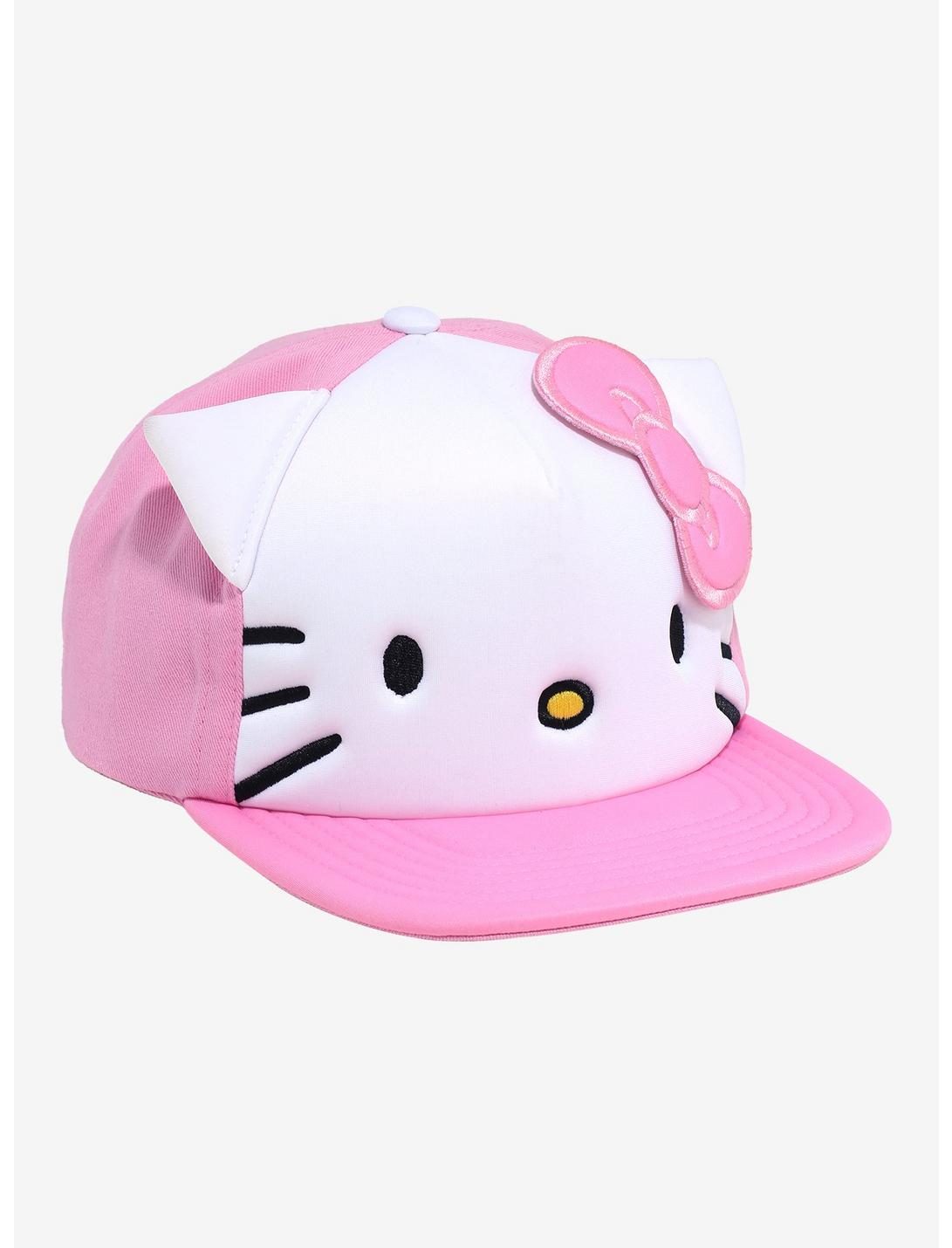 Hello Kitty 3D Ears Snapback Hat, , hi-res