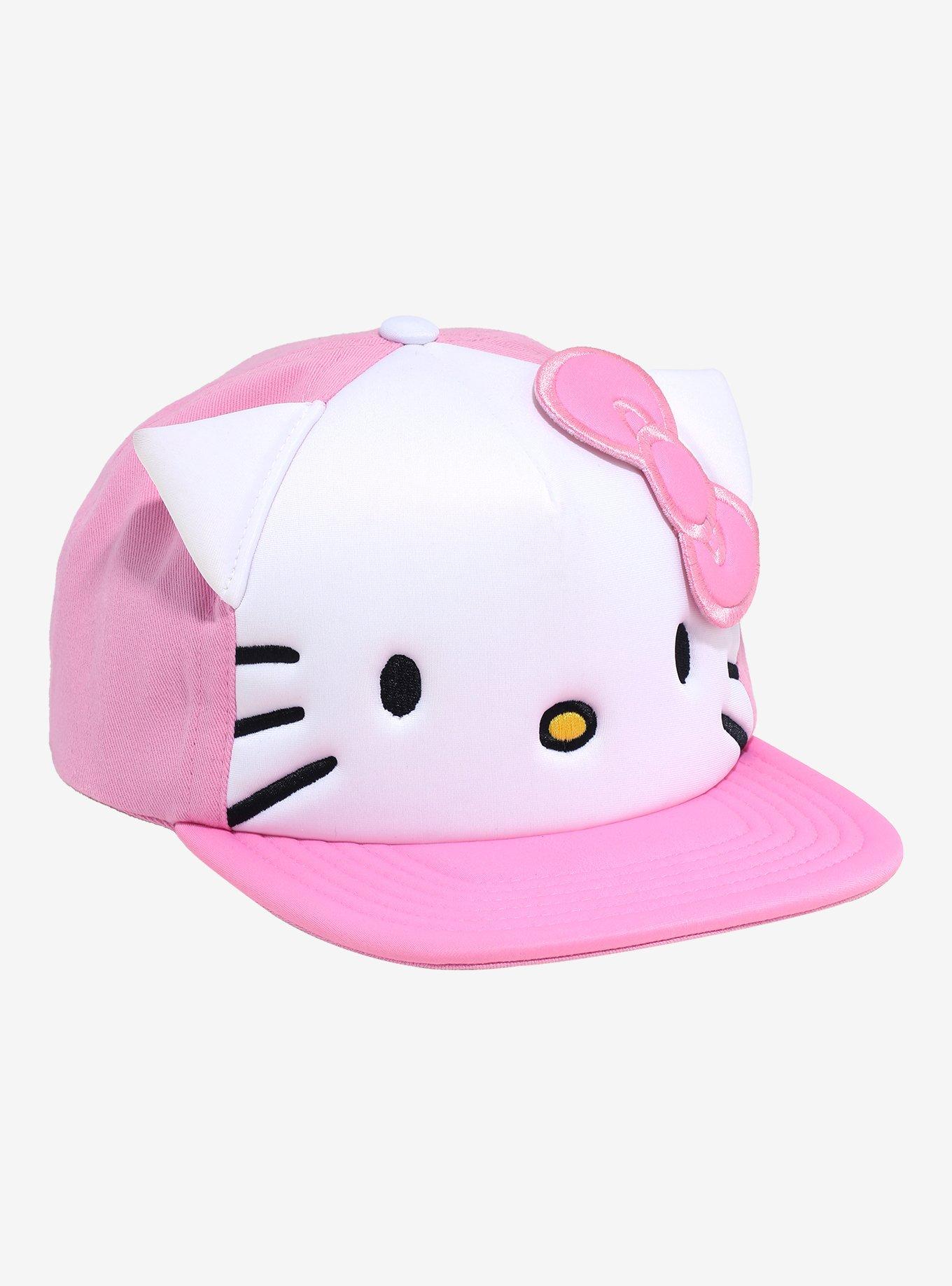 Hello Kitty 3D Ears Snapback Hat, , hi-res