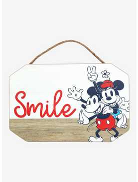 Disney Mickey Mouse & Minnie Mouse Smile Wall Art, , hi-res