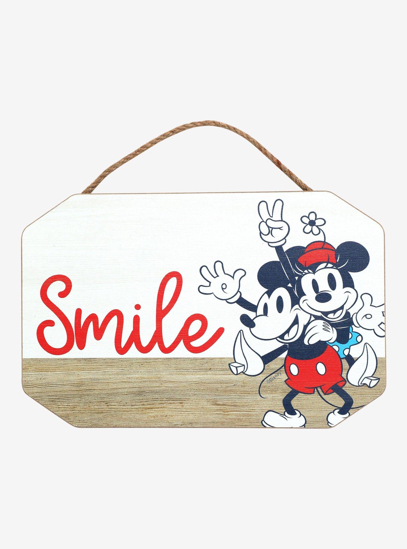 Disney Mickey Mouse & Minnie Mouse Smile Wall Art, , hi-res
