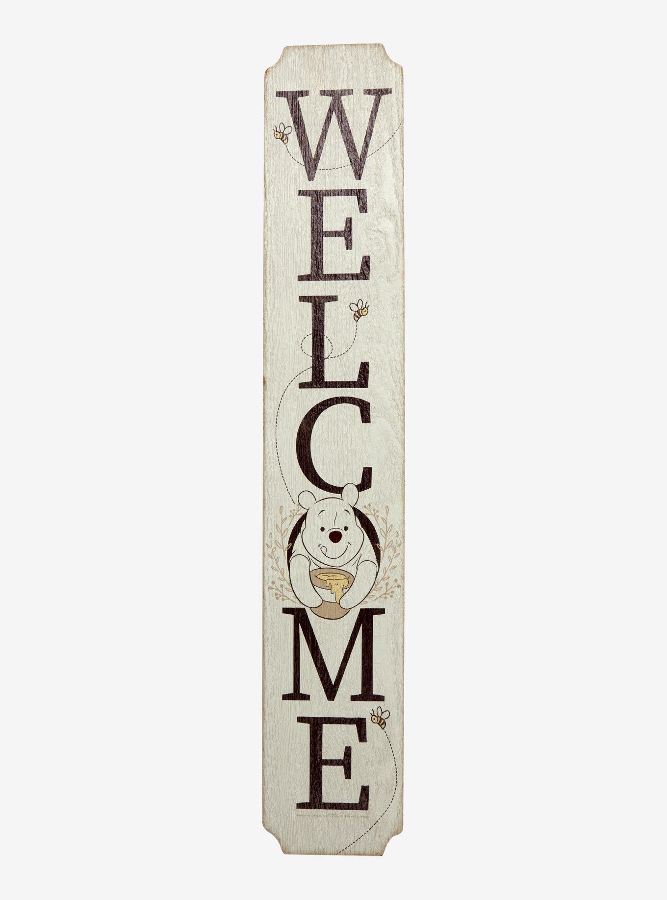 Disney Winnie The Pooh Welcome Door Sign, , hi-res