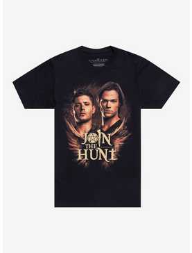 Supernatural Winchester Duo Boyfriend Fit Girls T-Shirt, , hi-res