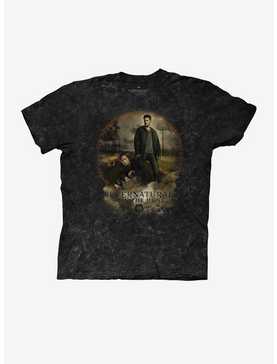 Supernatural Winchester Brothers Wash Boyfriend Fit Girls T-Shirt, , hi-res