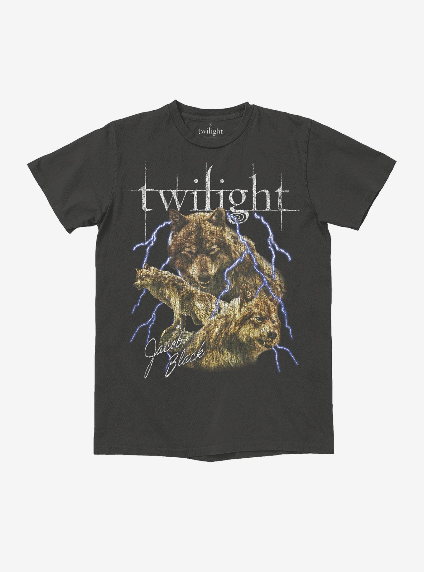 The Twilight Saga Jacob Wolf Boyfriend Fit Girls T-Shirt, MULTI, hi-res
