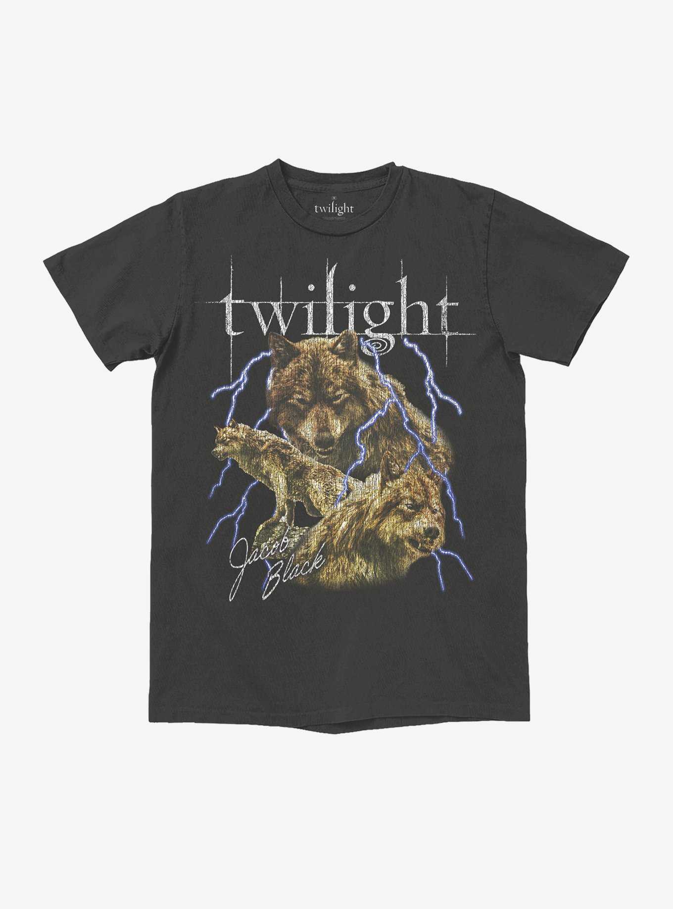 The Twilight Saga Jacob Wolf Boyfriend Fit Girls T-Shirt, , hi-res
