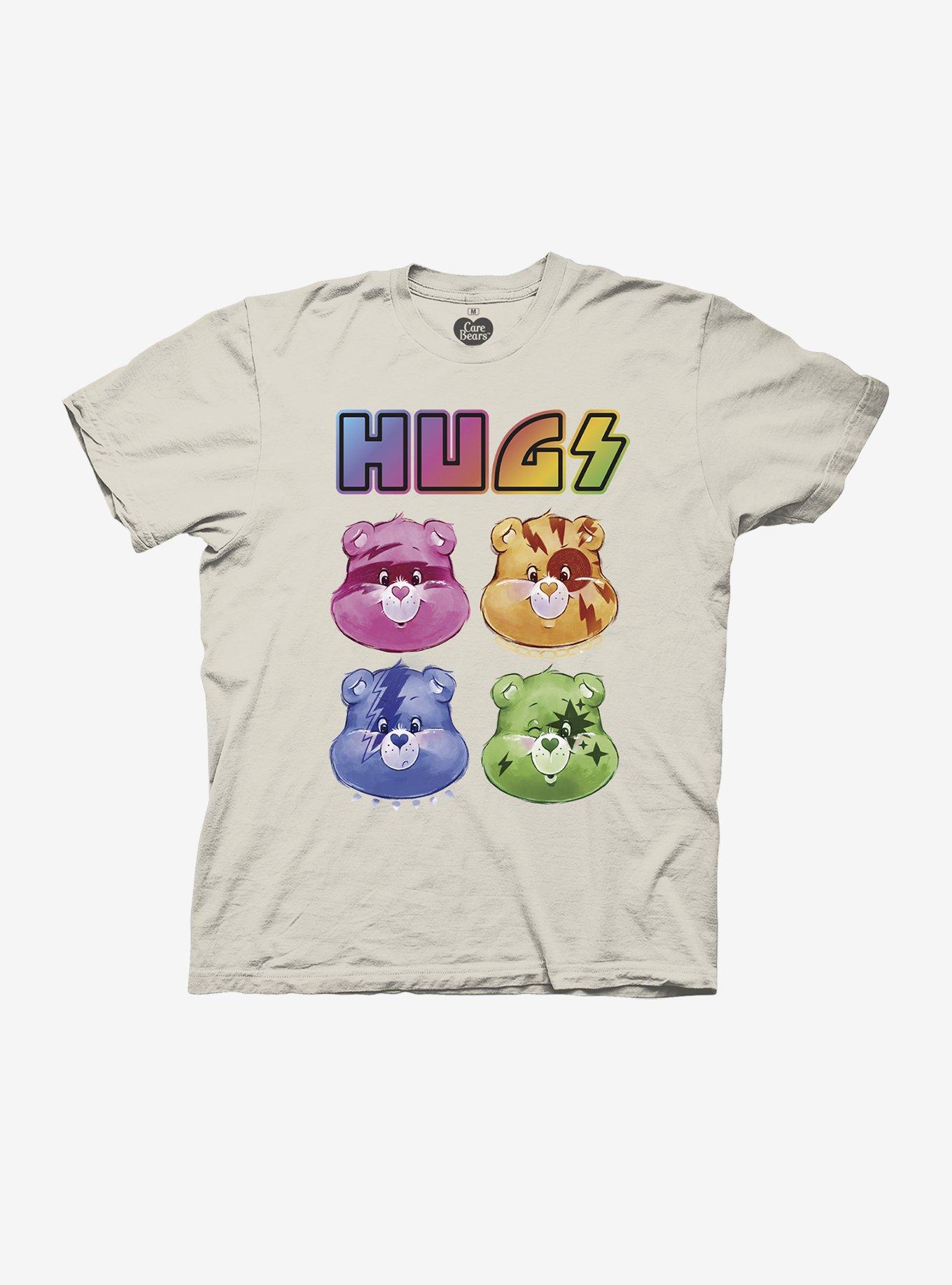 Care Bears Hugs Band Boyfriend Fit Girls T-Shirt, MULTI, hi-res