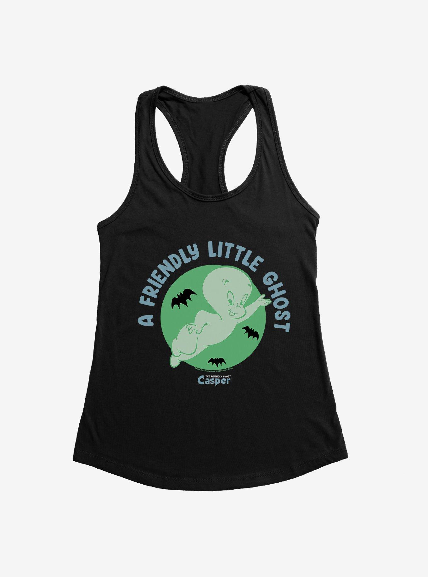 Casper A Friendly Little Ghost Girls Tank, BLACK, hi-res