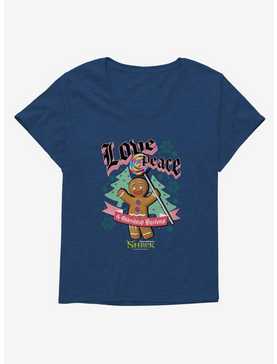 Shrek Love Peace & Gumdrop Buttons Girls T-Shirt Plus Size, , hi-res