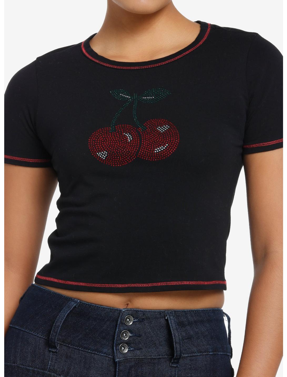 Cherry Bling Girls Baby T-Shirt, MULTI, hi-res