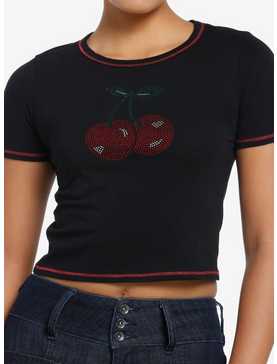 Cherry Bling Girls Baby T-Shirt, , hi-res