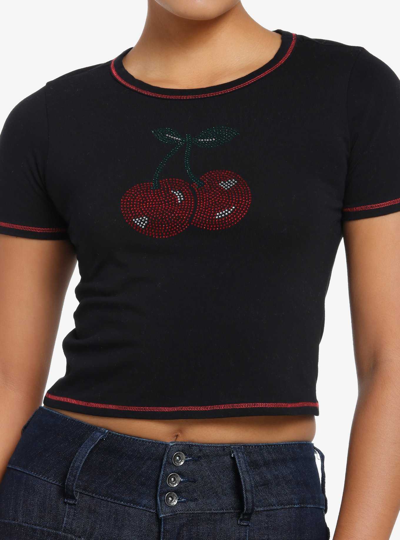 Cherry Bling Girls Baby T-Shirt, , hi-res