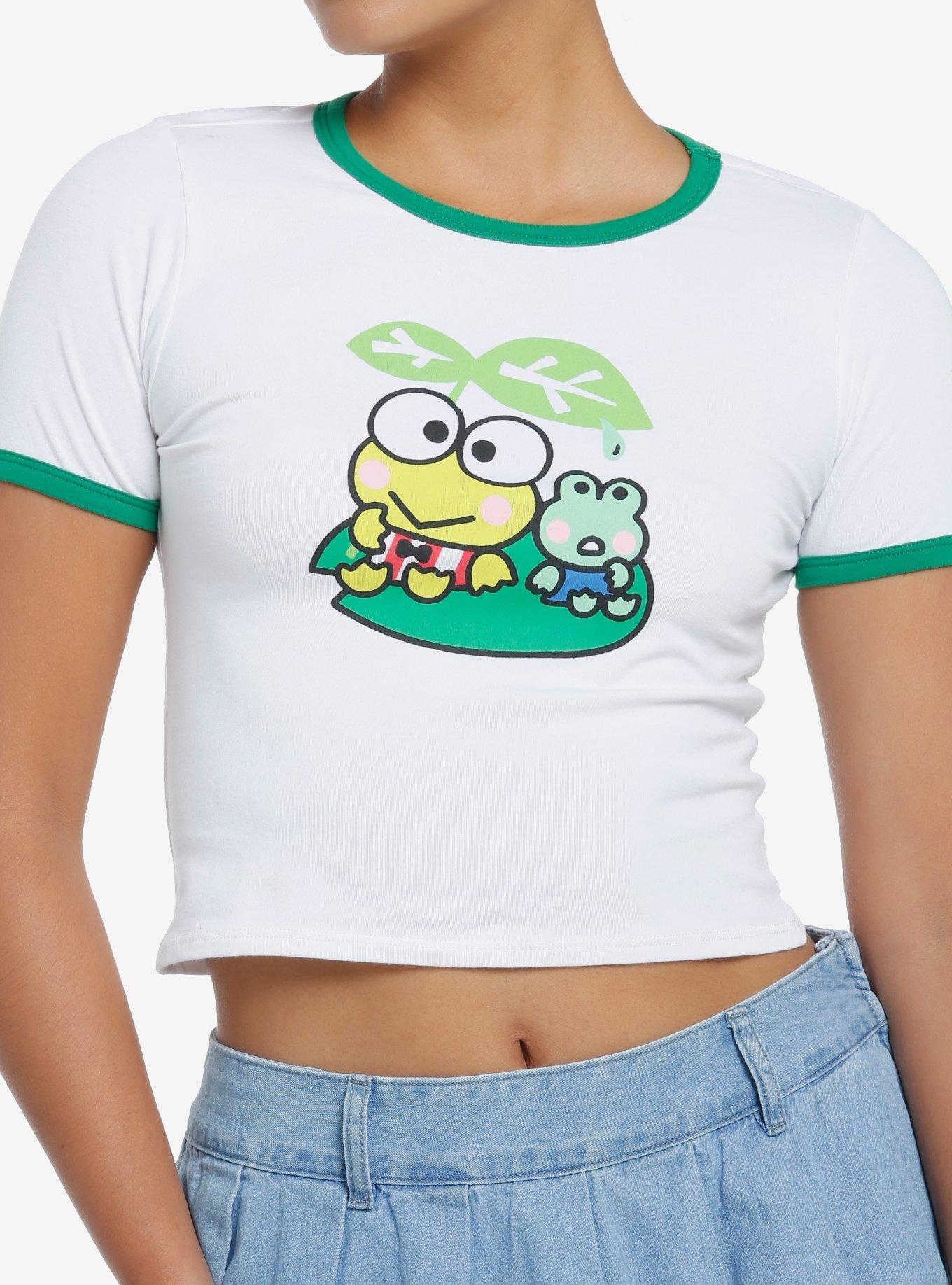 Keroppi Kokero Girls Ringer Baby T-Shirt, , hi-res