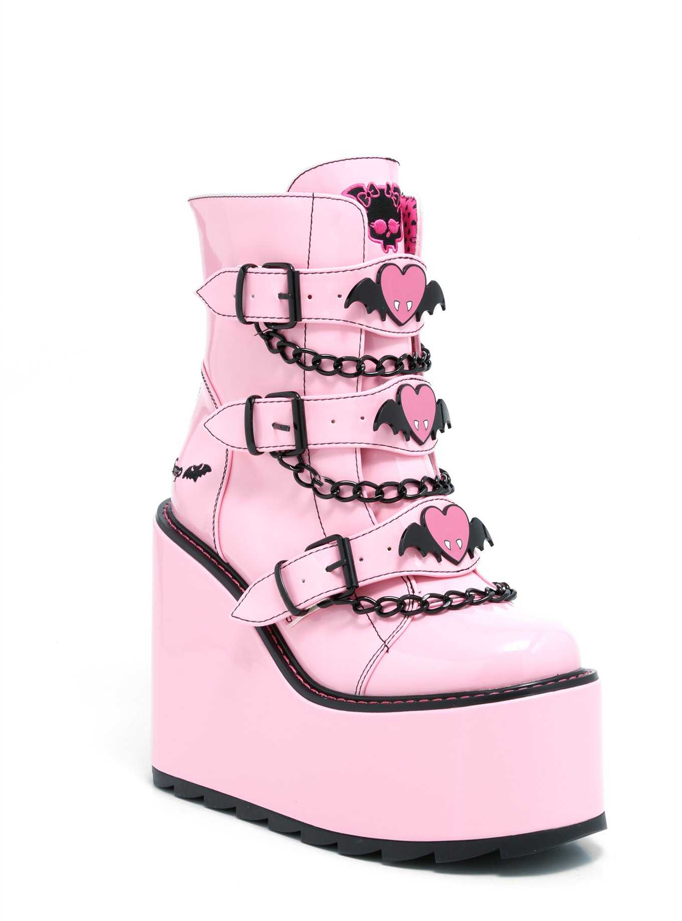 YRU Monster High Draculaura Dune Lo Platform Boots, , hi-res