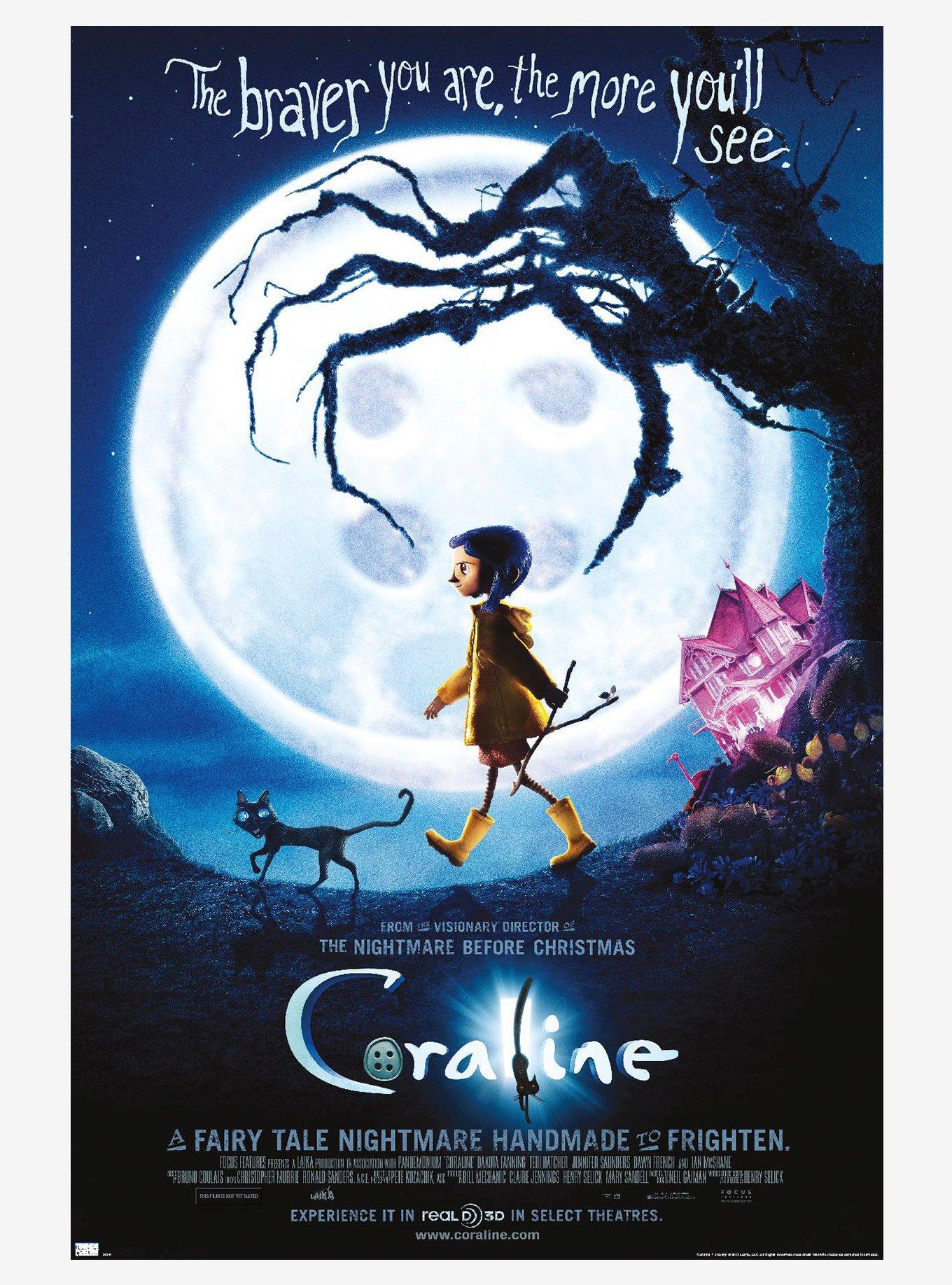 Coraline Button Moon Movie Poster | Hot Topic