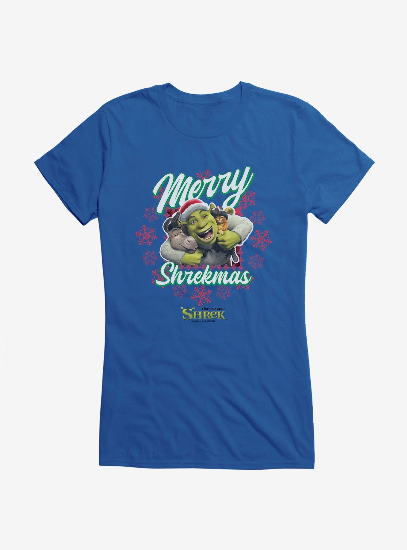 Shrek Merry Shrekmas Girls T-Shirt