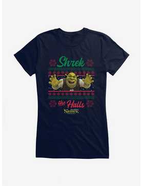 Shrek Shrek The Halls Ugly Christmas Sweater Girls T-Shirt, , hi-res