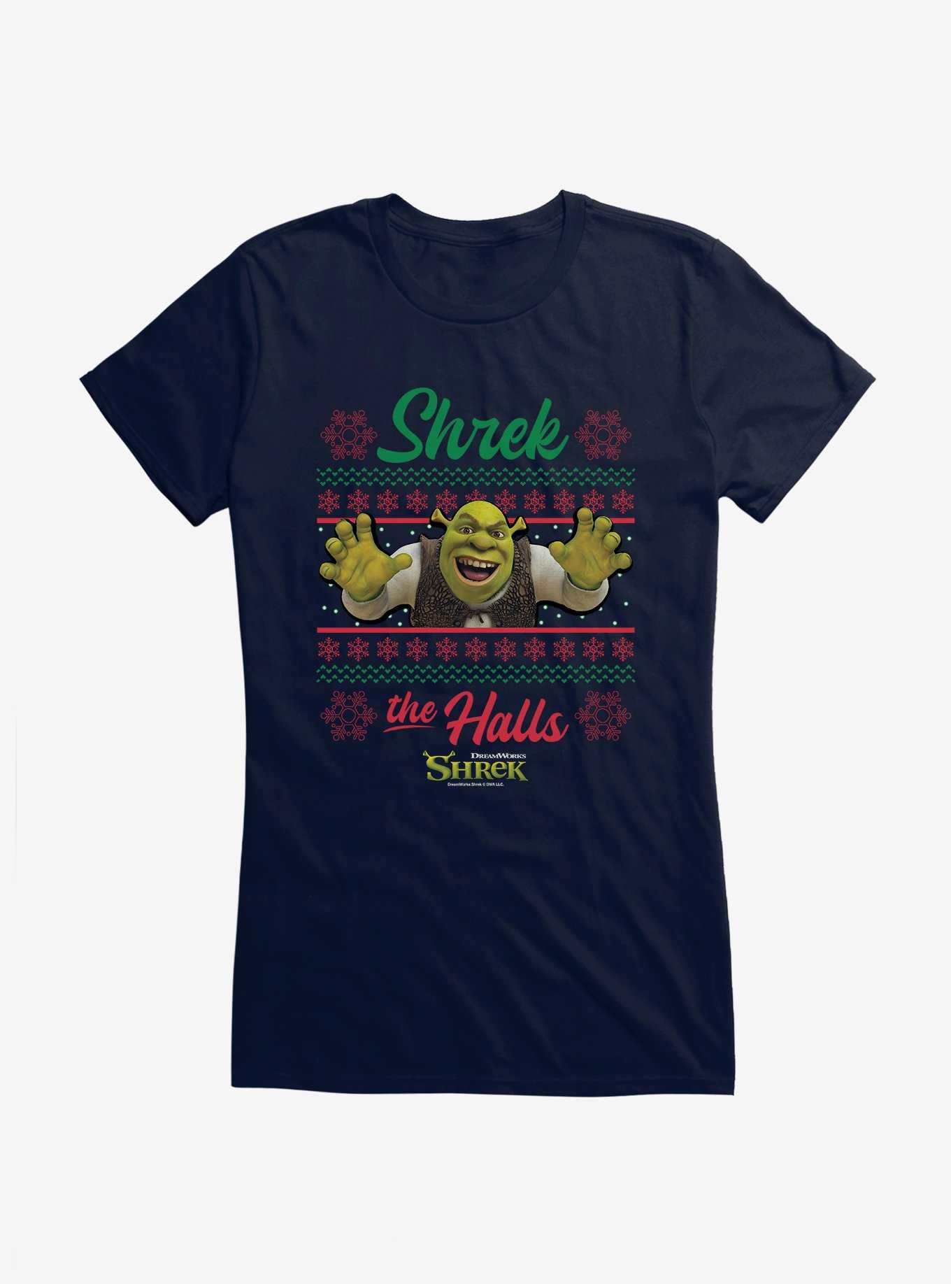 Shrek Shrek The Halls Ugly Christmas Sweater Girls T-Shirt, , hi-res